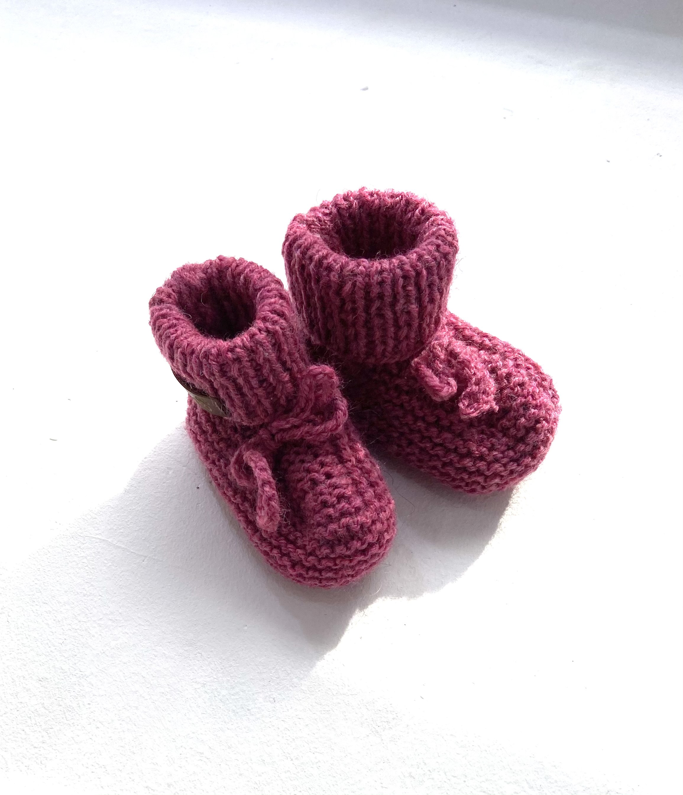 Pink Slippers 3-6 month